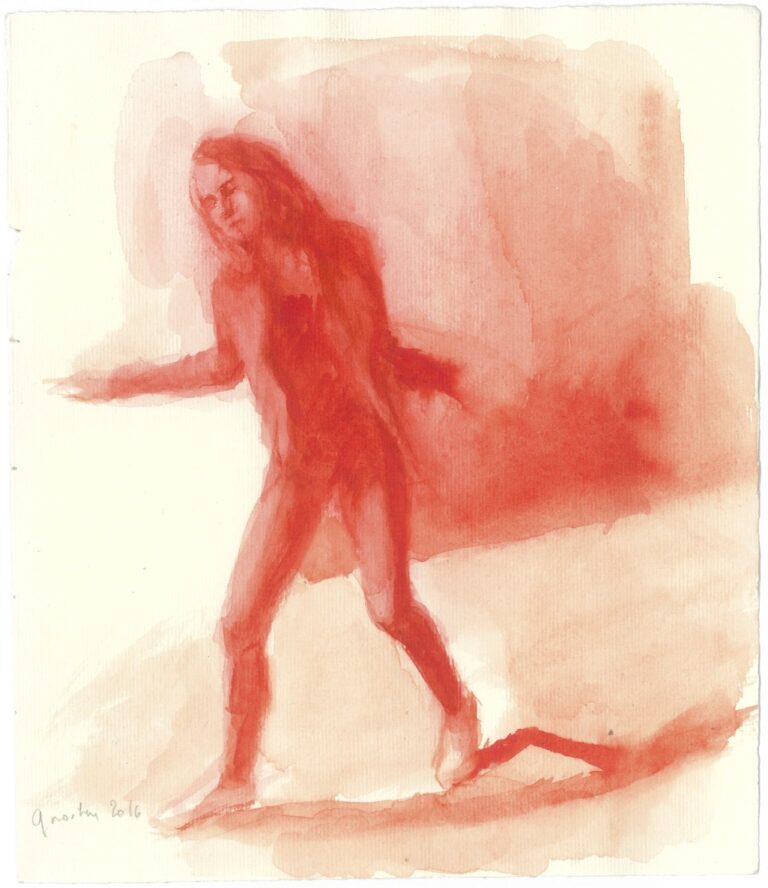 Femmes, Oubliez....aquarelle sur papier