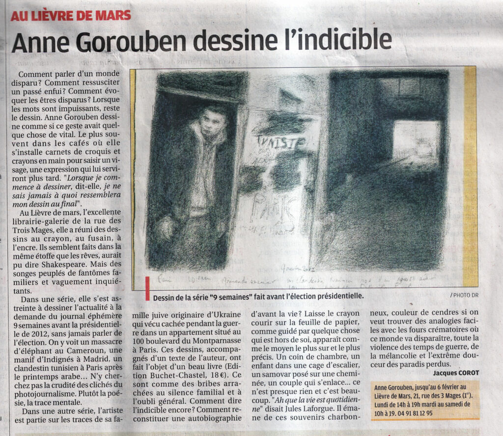 LA PROVENCE, Jacques Corrot 2013