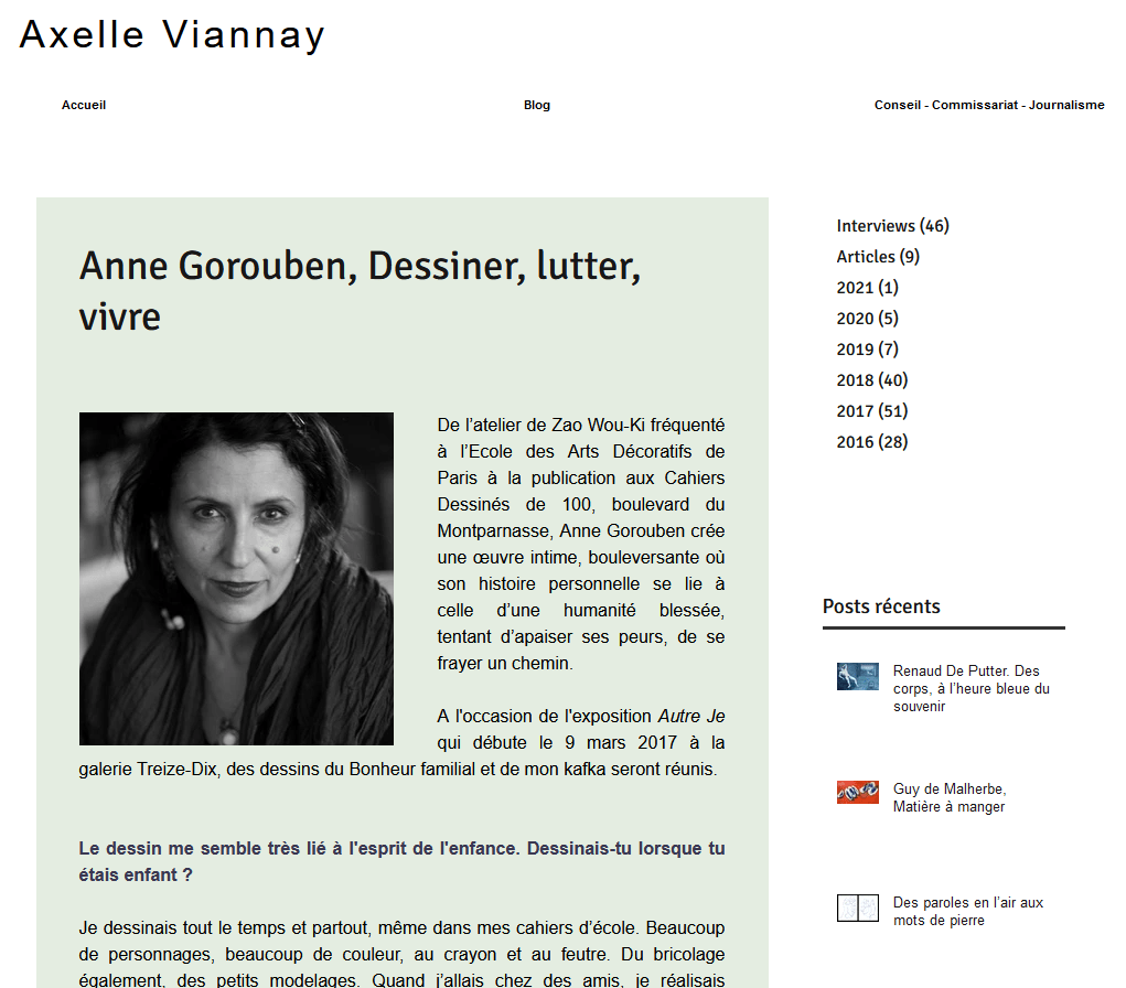 Article blog axelle vianney